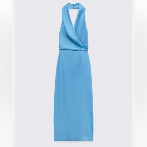 💋🦋 ZARA SATIN GORGEOUS DRESS - Picture 3 of 8